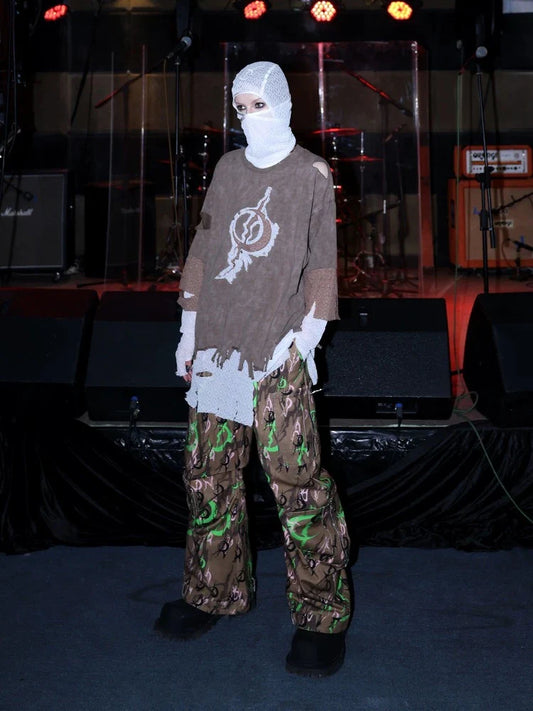 Distressed t-shirt【s0000008698】