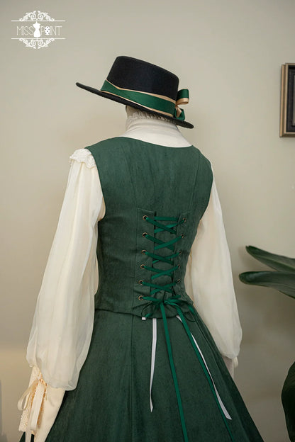 Miss Point - Golden Movement - Elegant Lolita Waistcost Short Vest Customized