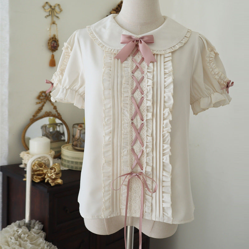 Eieyomi - Kawaii Lolita Summer SK and Blouse