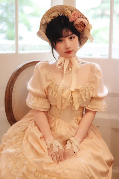 Sweet Wood - CLA Vintage French Lolita OP Dress