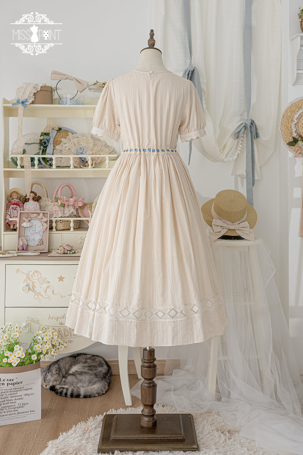 Miss Point - Happy Summer Elegant Lolita Floral OP Dress