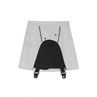 Letters from Unknown Star - Sky Core Record - Ouji Lolita Shorts Suits Short Sleeve Dress Set