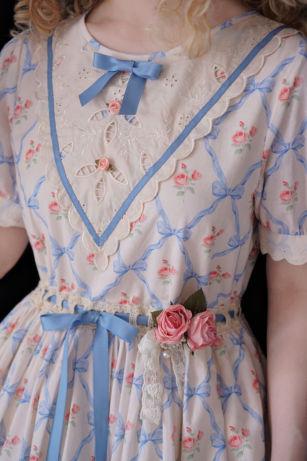 Miss Point - Happy Summer Elegant Lolita Floral OP Dress