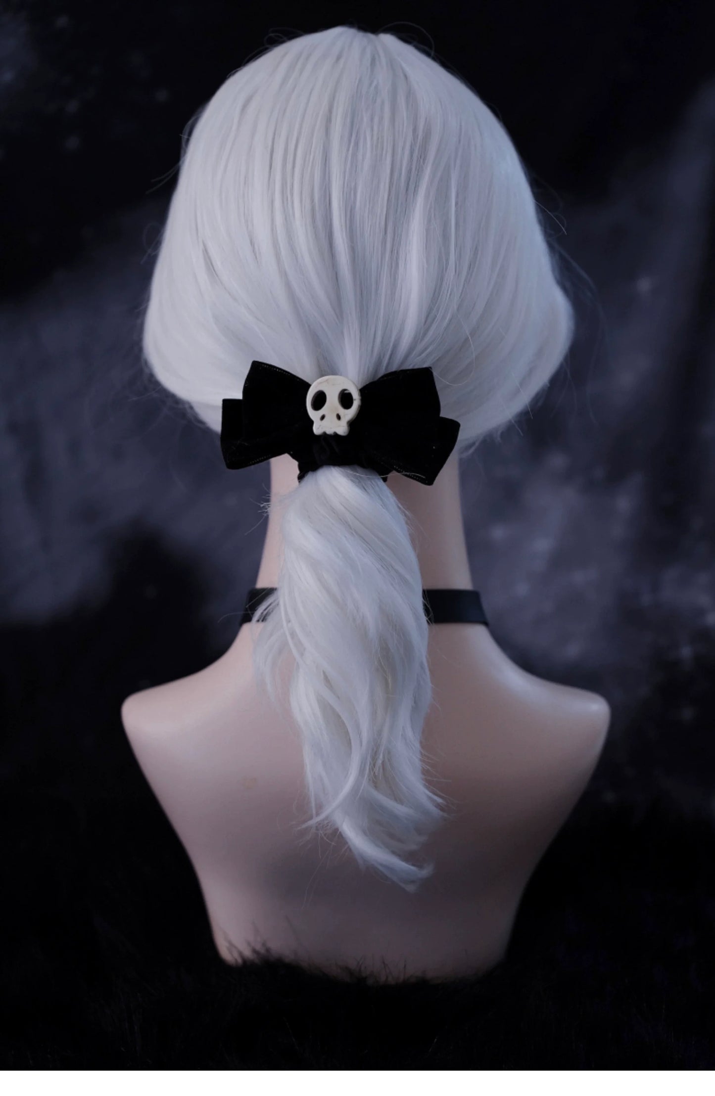 Strange Sugar - Gothic Hair Accessories Set Skulls Sharks Lolita Clips Headbands