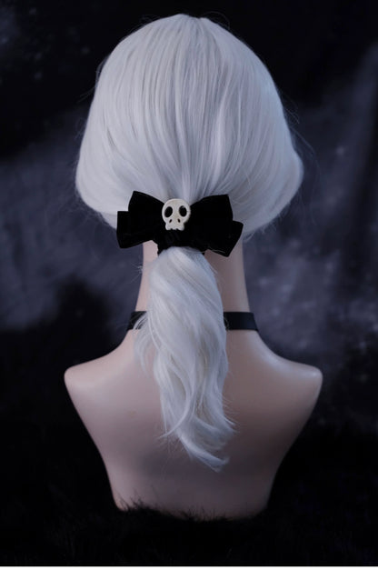 Strange Sugar - Gothic Hair Accessories Set Skulls Sharks Lolita Clips Headbands