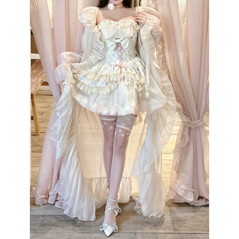 Diamond Honey - Sweet Lolita JSK Dress Sleeveless Dress for Spring Summer