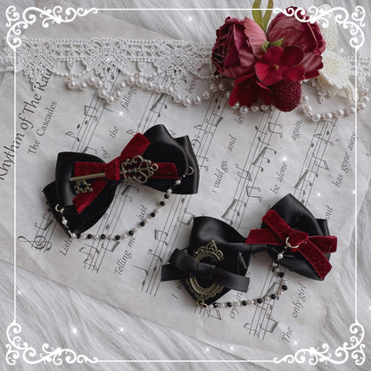 Chestnut Lolita - Gothic Lolita accessory Handmade Hairband