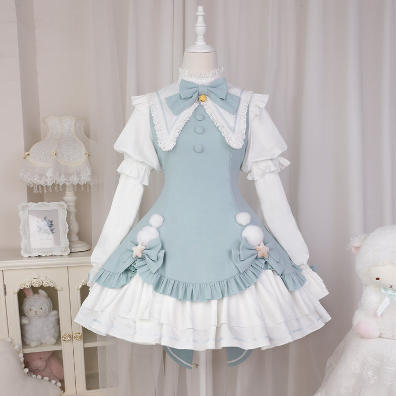 Your princess - Magic Girl - Sweet Lolita Long Sleeve OP Christmas