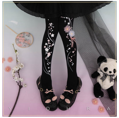 Yidhra - 3D Print Chinese Qi Lolita Pantyhose