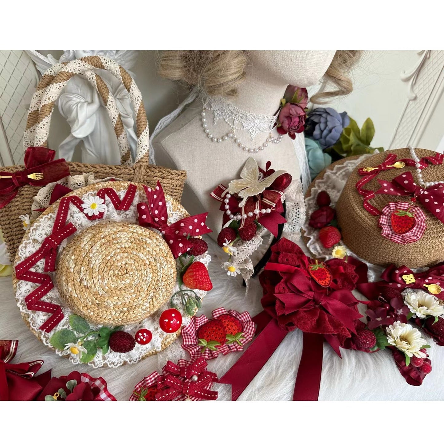 Chestnut Lolita - Country Lolita Hand-made Headdress Accessory