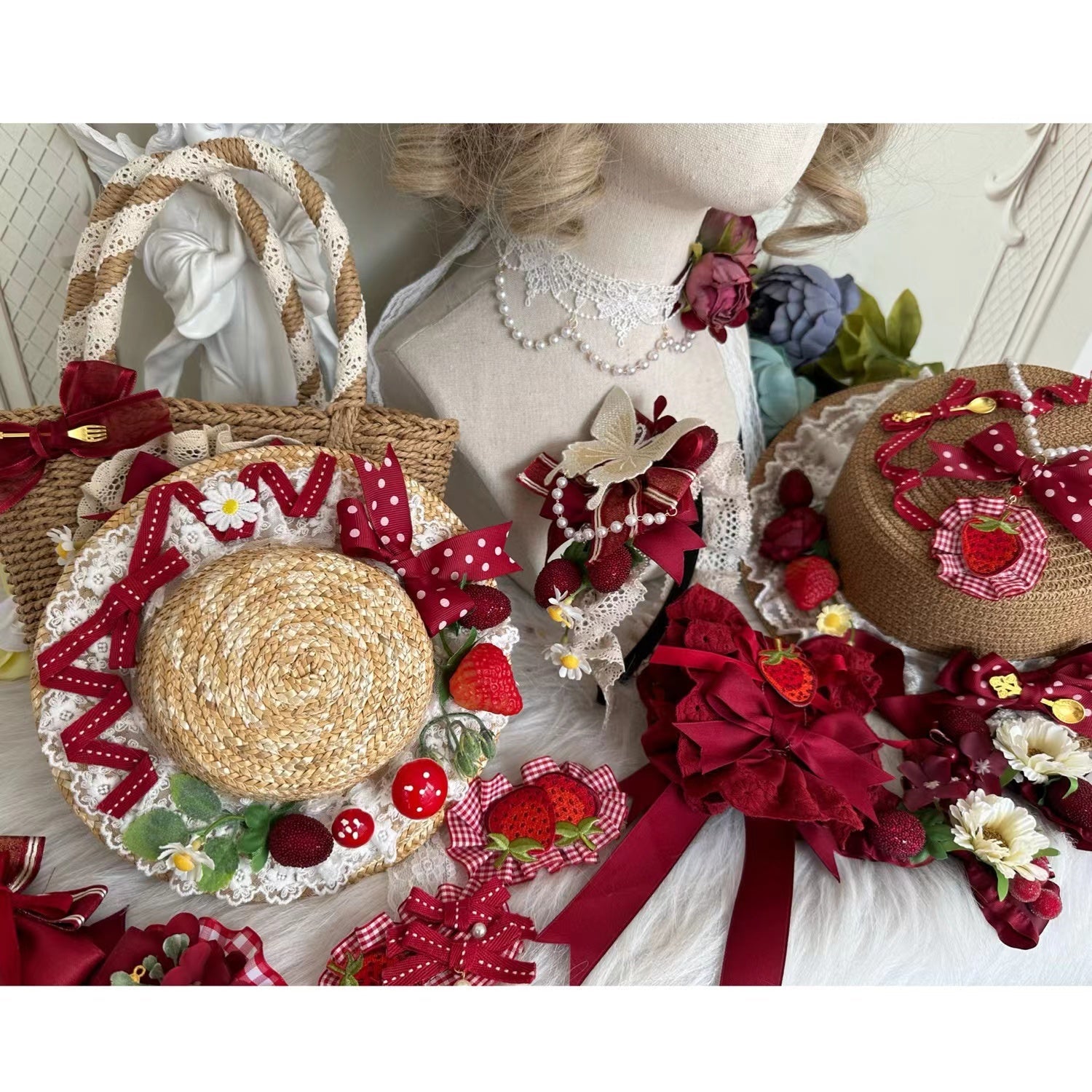 Chestnut Lolita - Country Lolita Hand-made Headdress Accessory