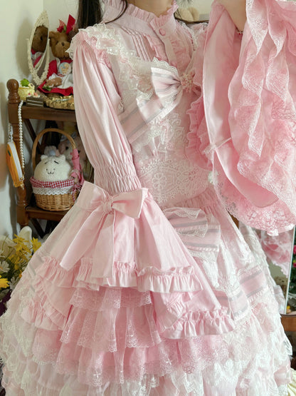 Twilight Zone - Sweet Lolita Blouse Princess Sleeve Shirt Inner Wear