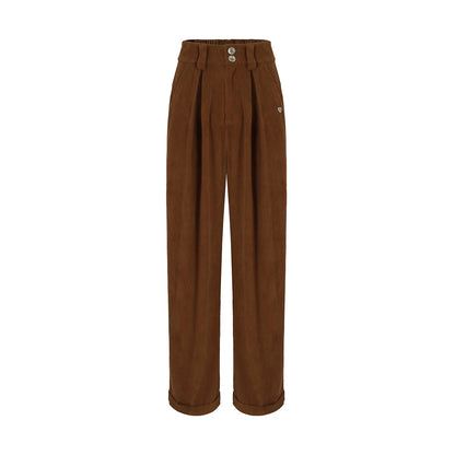 Casual Pants Loose Slouchy Corduroy Pants【s0000004313】