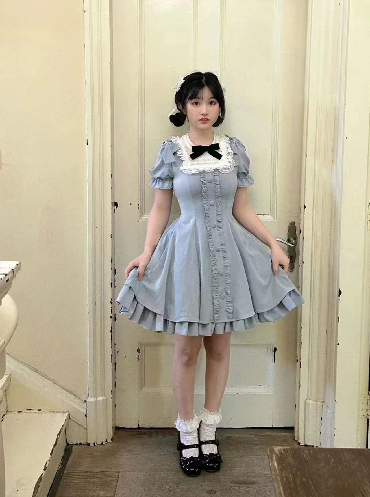 Sweet Wood - Plus Size Lolita OP Dress Summer Dress