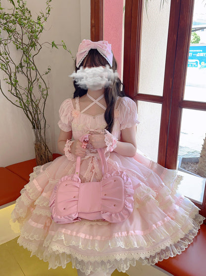 Cheese Cat - Sweet and Happy Flower Limited Lolita Cuff