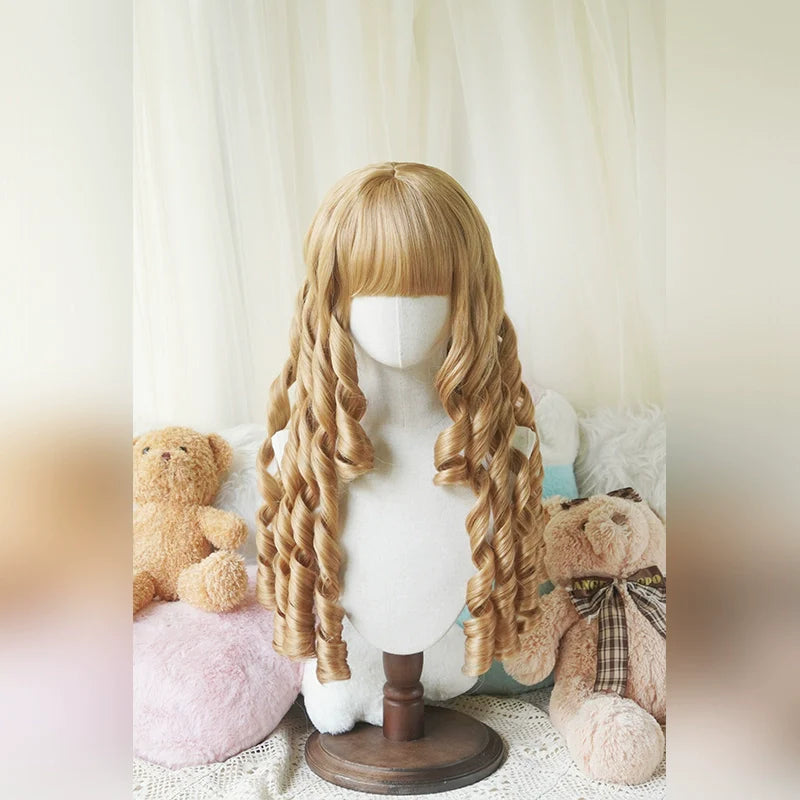 Imperial Tea - Vintage Lolita Wig Doll-Like Elegant Hair