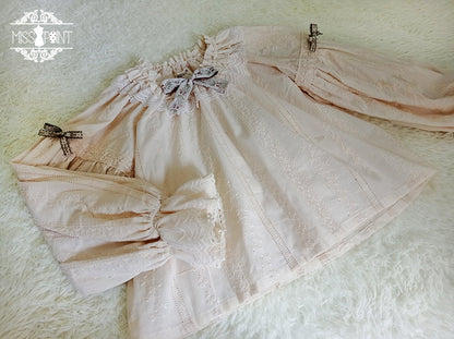 Miss Point - Rich Hymn - Lolita Bavarian Cotton Embroidered Blouse