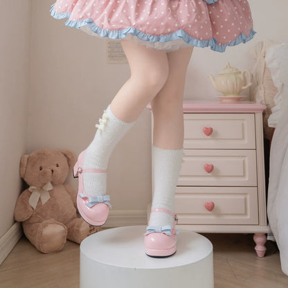 Dolly Doll - Lovers' Gift - Round Toe Middle Heel Mary Jane Lolita Shoes