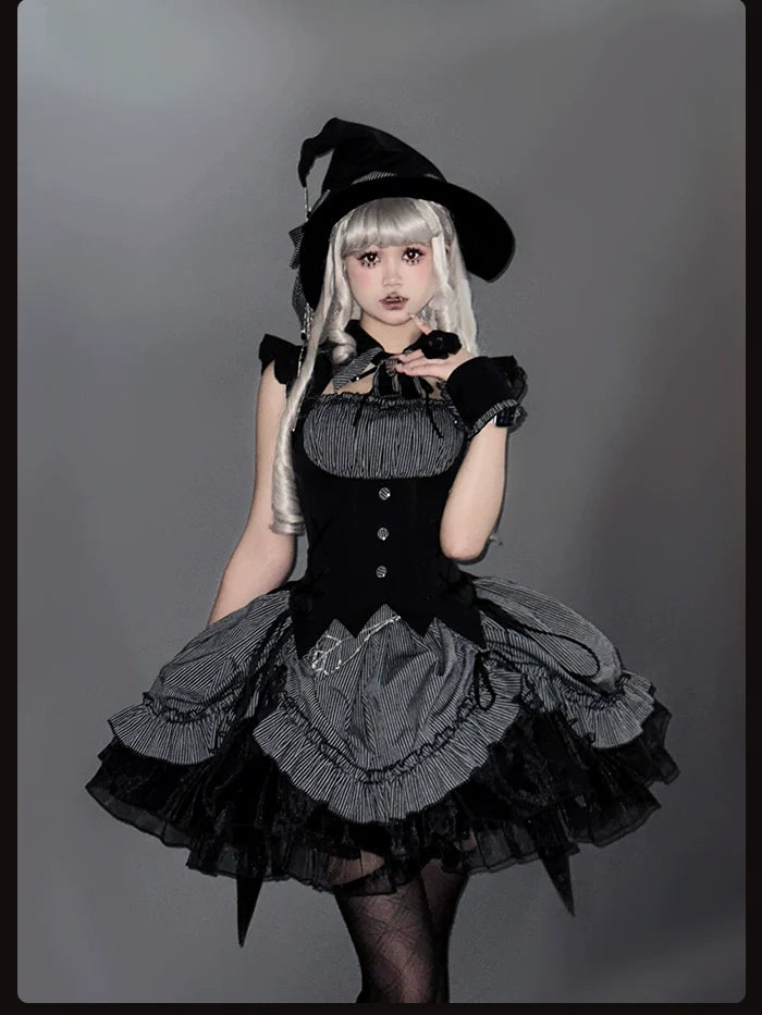 Alice Girl - Lolita Potion - Gothic Lolita Accessory Spider Web Lolita Waist Chain