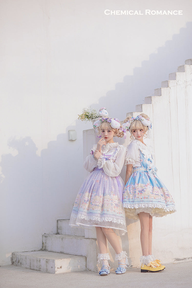 Chemical Romance - Lamb Postman - Sweet Lolita Printed JSK Dress