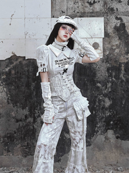 Knit punk arm cover【s0000005572】