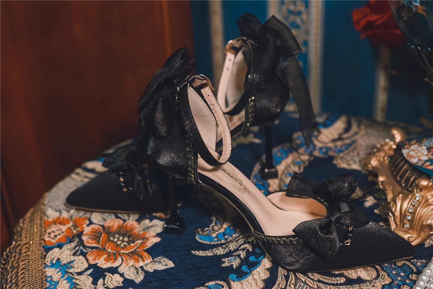 Sky Rabbit - Flower Wedding Elegant Lolita High Heel Shoes