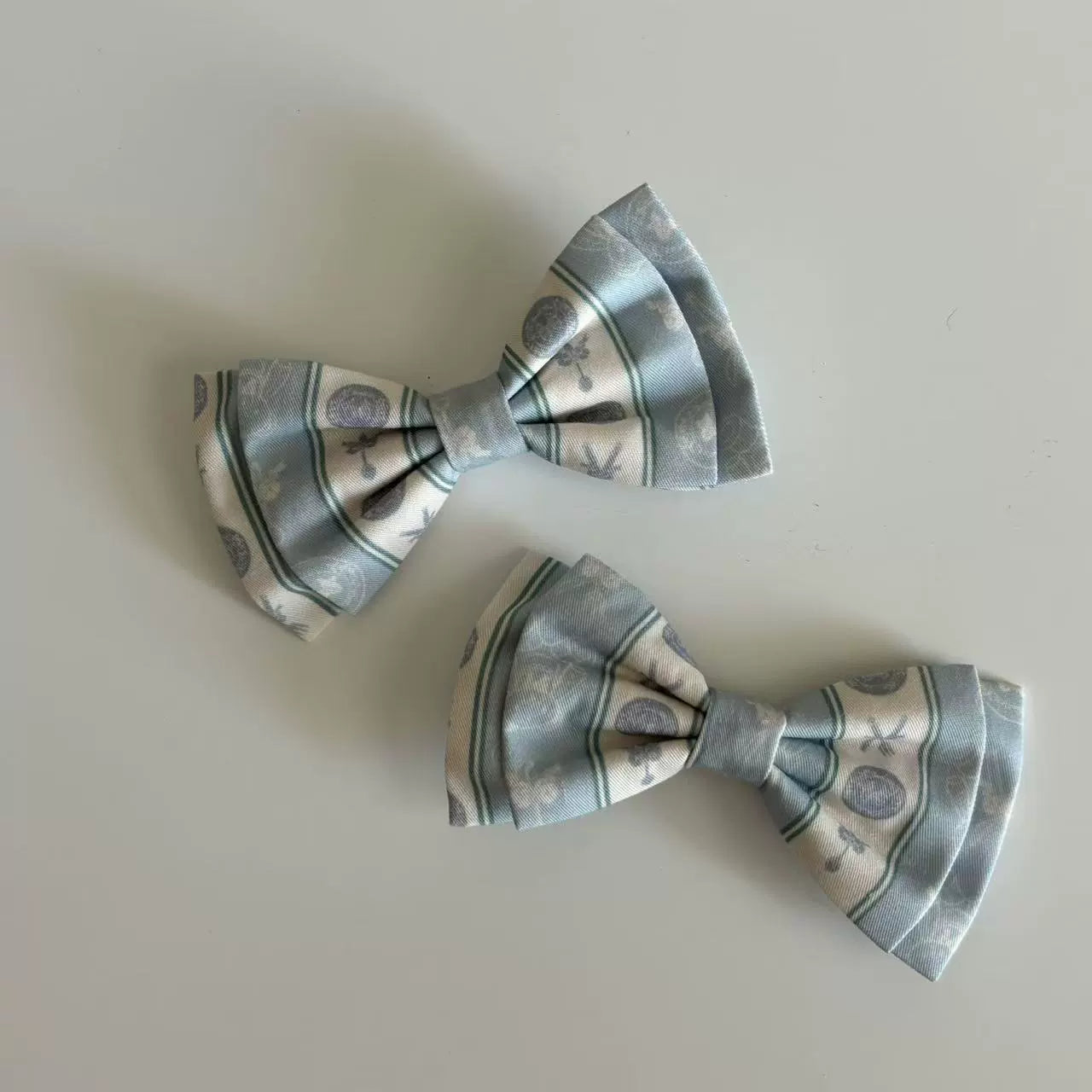 Babyblue - Animal Dinner Handle - Sweet Doll Lolita Headband BNT Bow Trailing Clips