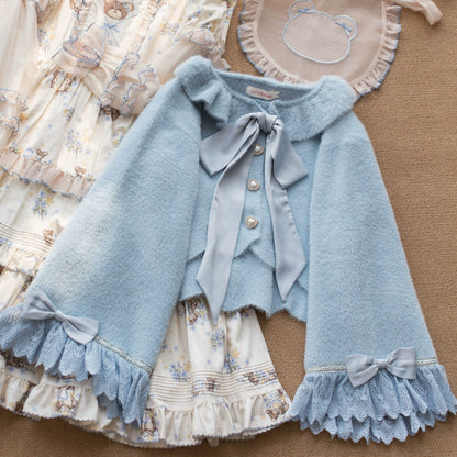 MIST - Qian's Letter - Sweet Lolita Sweater Winter Cardigan Coat