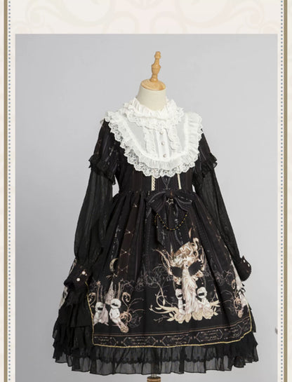 OCELOT - Chiffon Classic Lolita OP Dress