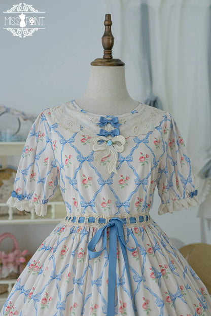 Miss Point - Customized Elegant Lolita OP Dress Cute Daily Girl Short Lolita Dress