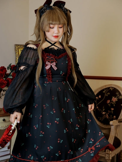Yingtang - Plus Size Lolita Kawaii JSK Dress