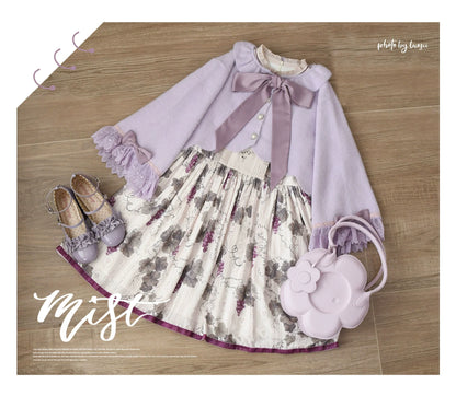 MIST - Qian's Letter - Sweet Lolita Sweater Winter Cardigan Coat