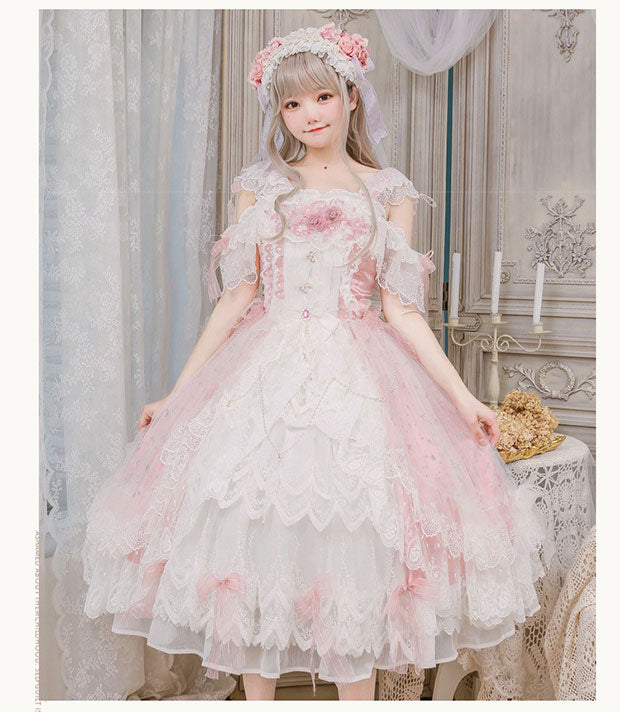 Cat Fairy - Glaze Illusion - Magnificent Wedding  Lolita Tea Party Dress