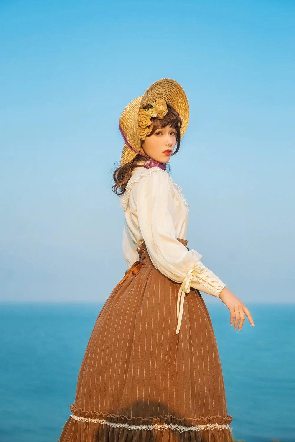 Miss Point - Rose Doll - Elegant Lolita Mutton Sleeve Blouse