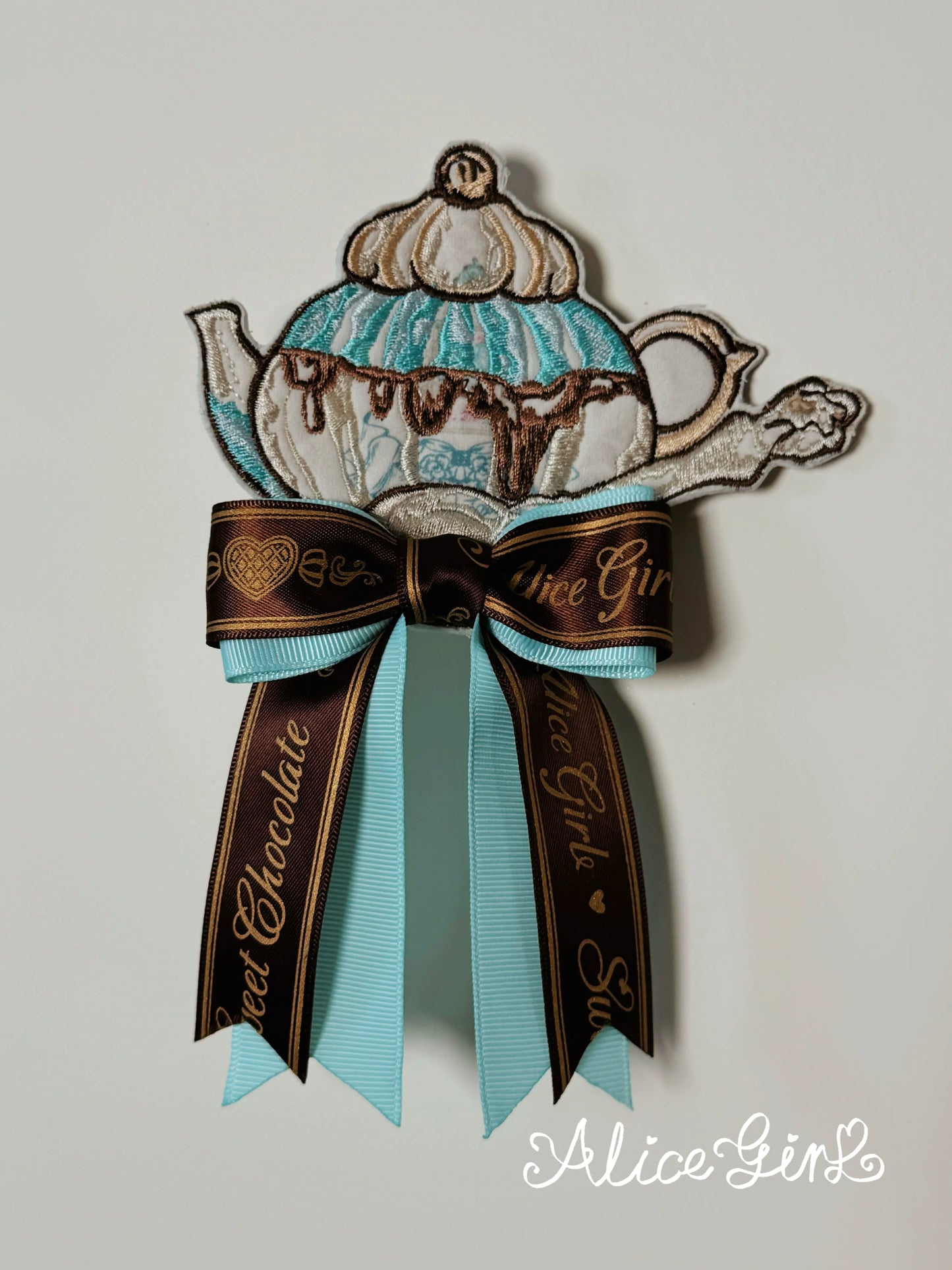 Alice Girl - Bear Chocolate Bar - Kawaii Lolita Headdress Set