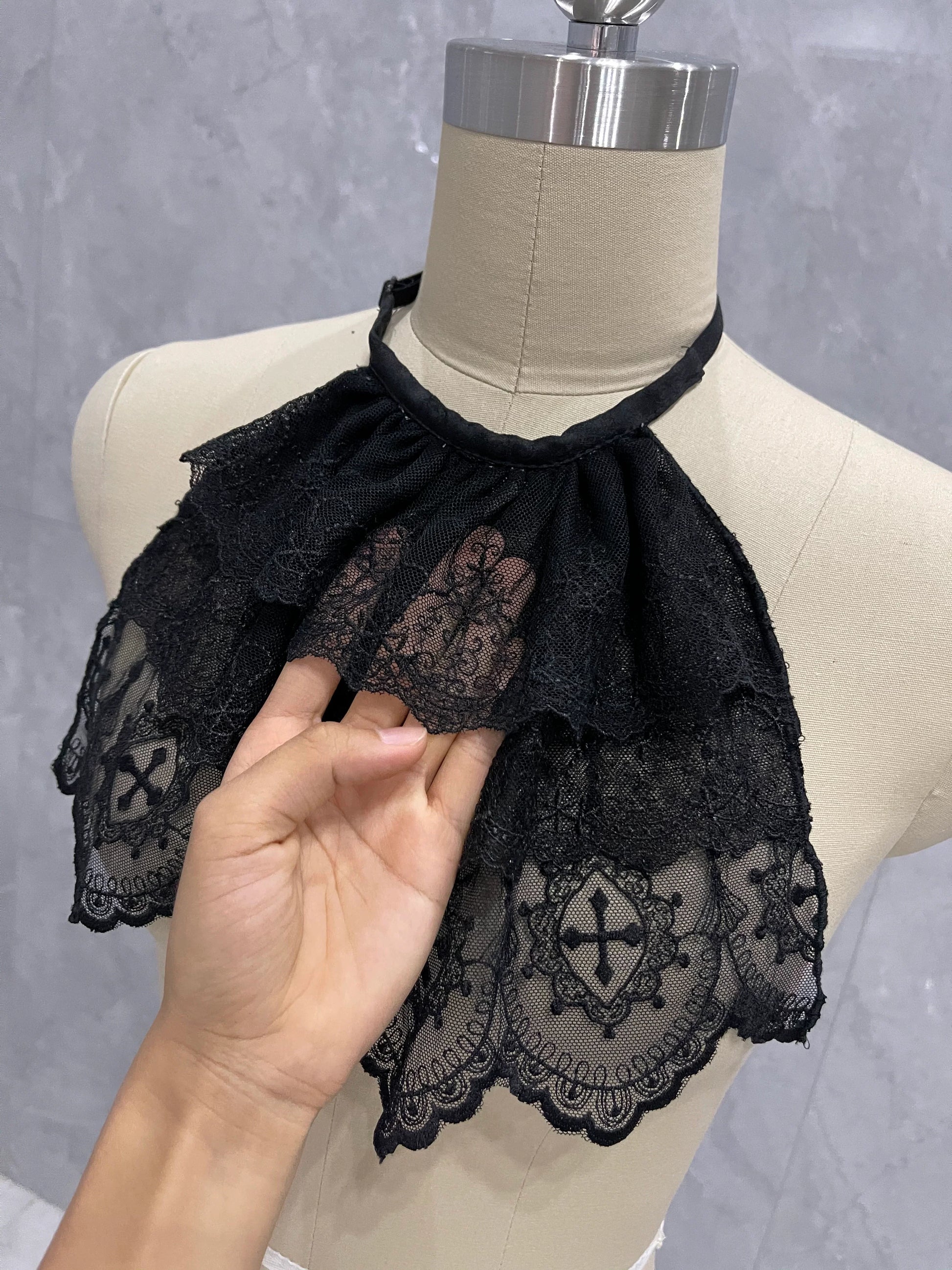 Summer Story - Elegant Lolita Bib Lace Lolita Accessory