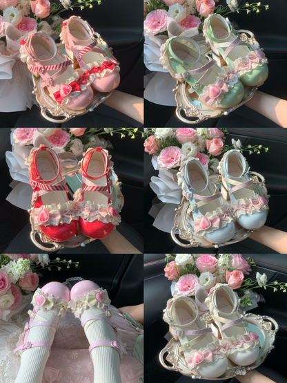Aimee - Strawberry Limited 2.0 - Sweet Lolita Mary Jane Heel Shoes