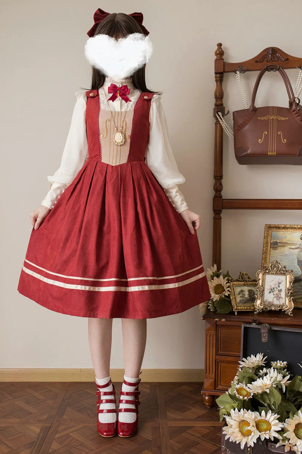 Miss Point - Customized Lolita Jumper Dress - Elegant College Lolita JSK