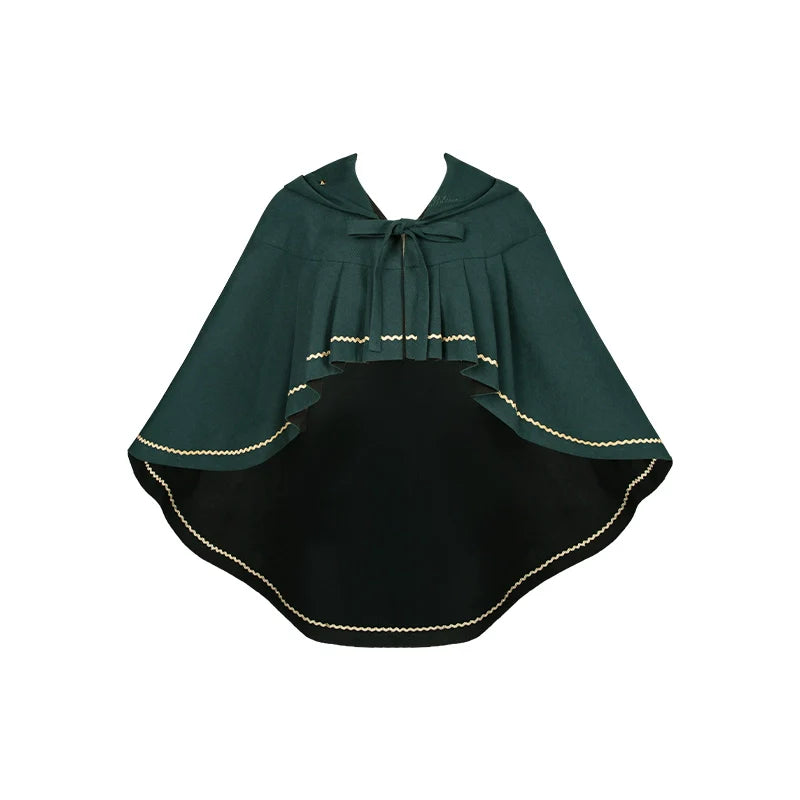 With PUJI - Berlin Souvenir - Plaid Preppy Style Lolita Bust Supporting JSK Outfit