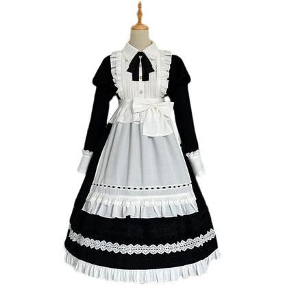 Sweet Date - Halloween Gothic Lolita OP Maid Lolita Dress Elegant Lolita OP
