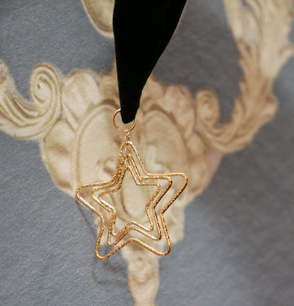 Rose Thorn - Polar Night Sky - Halloween Gorgeous Gilding Lolita Witch Hat