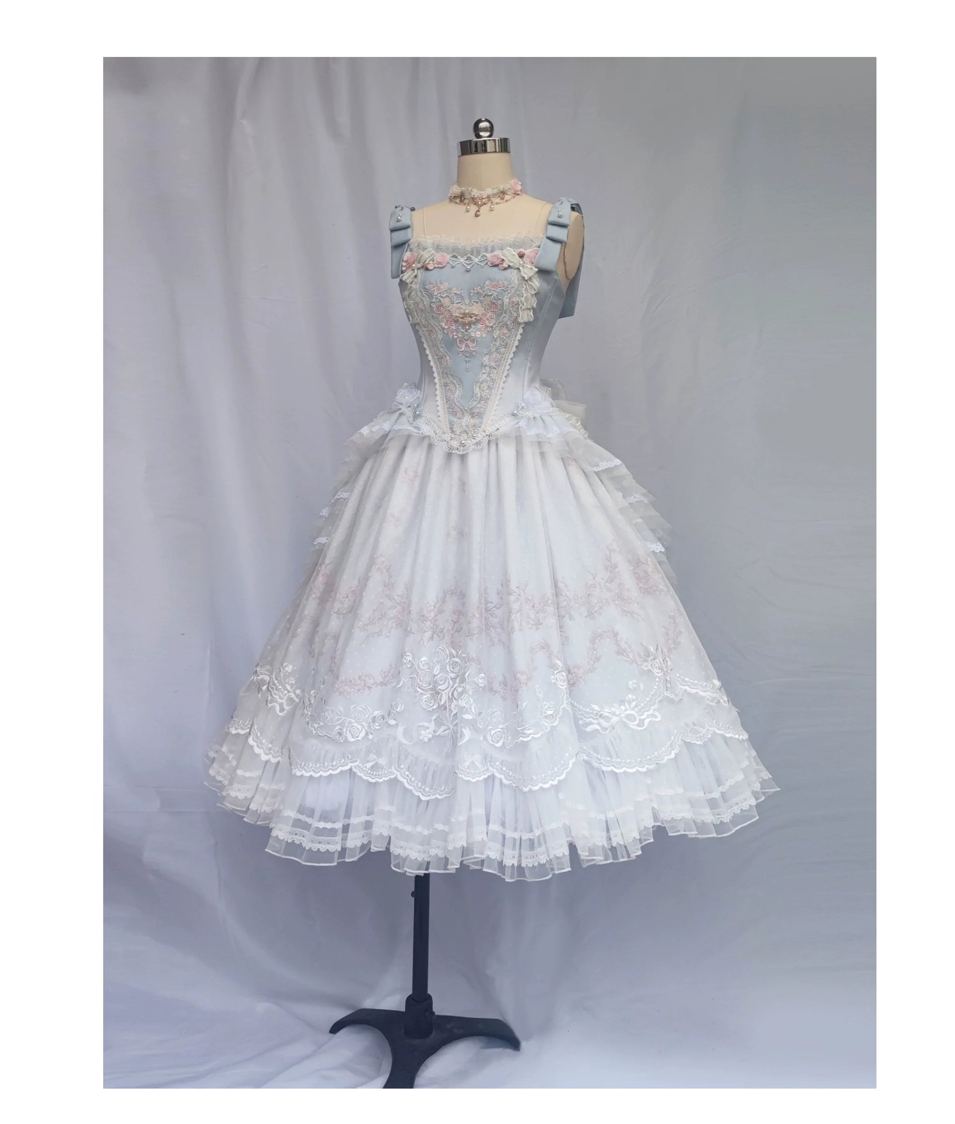 Garden Cat - Dreamy Dance Gorgeous Lolita JSK and SK