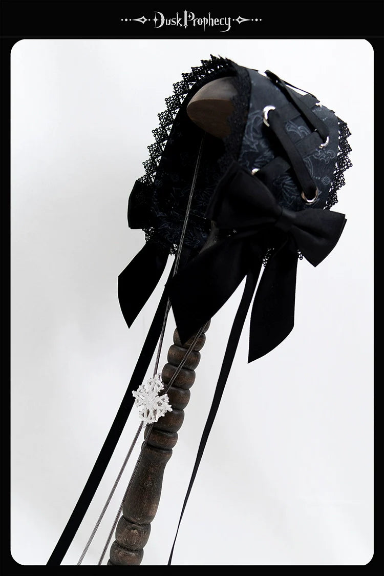 DuskProphecy - Coccyx - Elegant Lolita Hair Accessories Set Multicolors