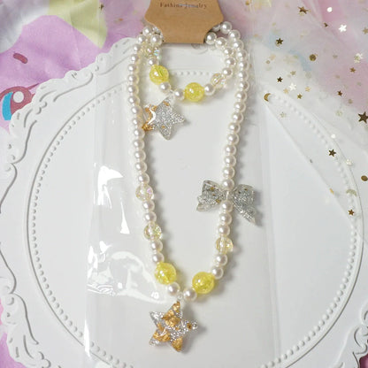MaoJiang Handmade - Kawaii Lolita Necklace Gradient Choker