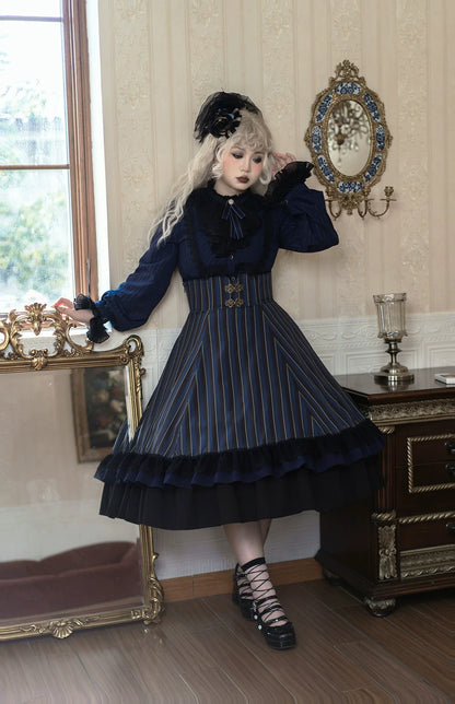 Miss Point - Custom-Made Lolita Elegant Stand Collar Lolita Shirt