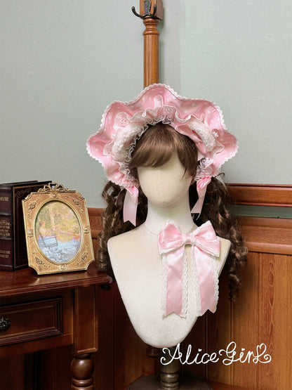 Alice Girl - Old School Polka Dots - Sweet Lolita BNT & Detachable Sleeves