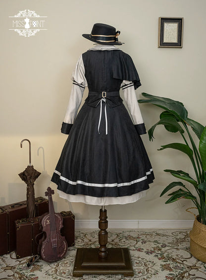 Miss Point - Elegant Lolita Coat - Golden Movement Customized Short Coat