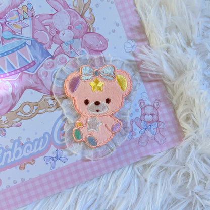 Bear Doll - D&I&T - Cute Lolita Badge and Hair Clip Accessory