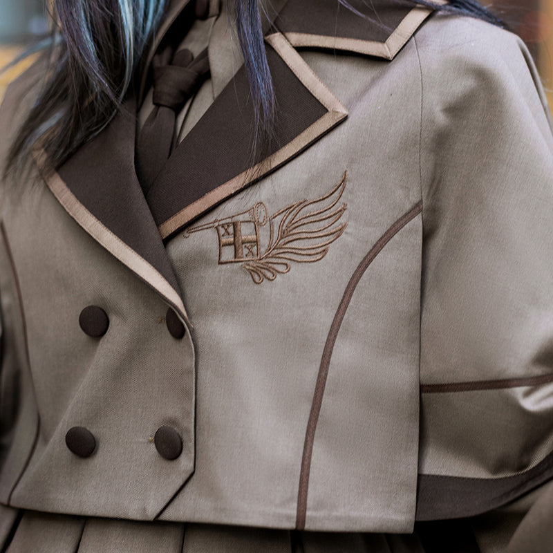 With PUJI - A lazy Trial - Classic Elegant Lolita OP Set