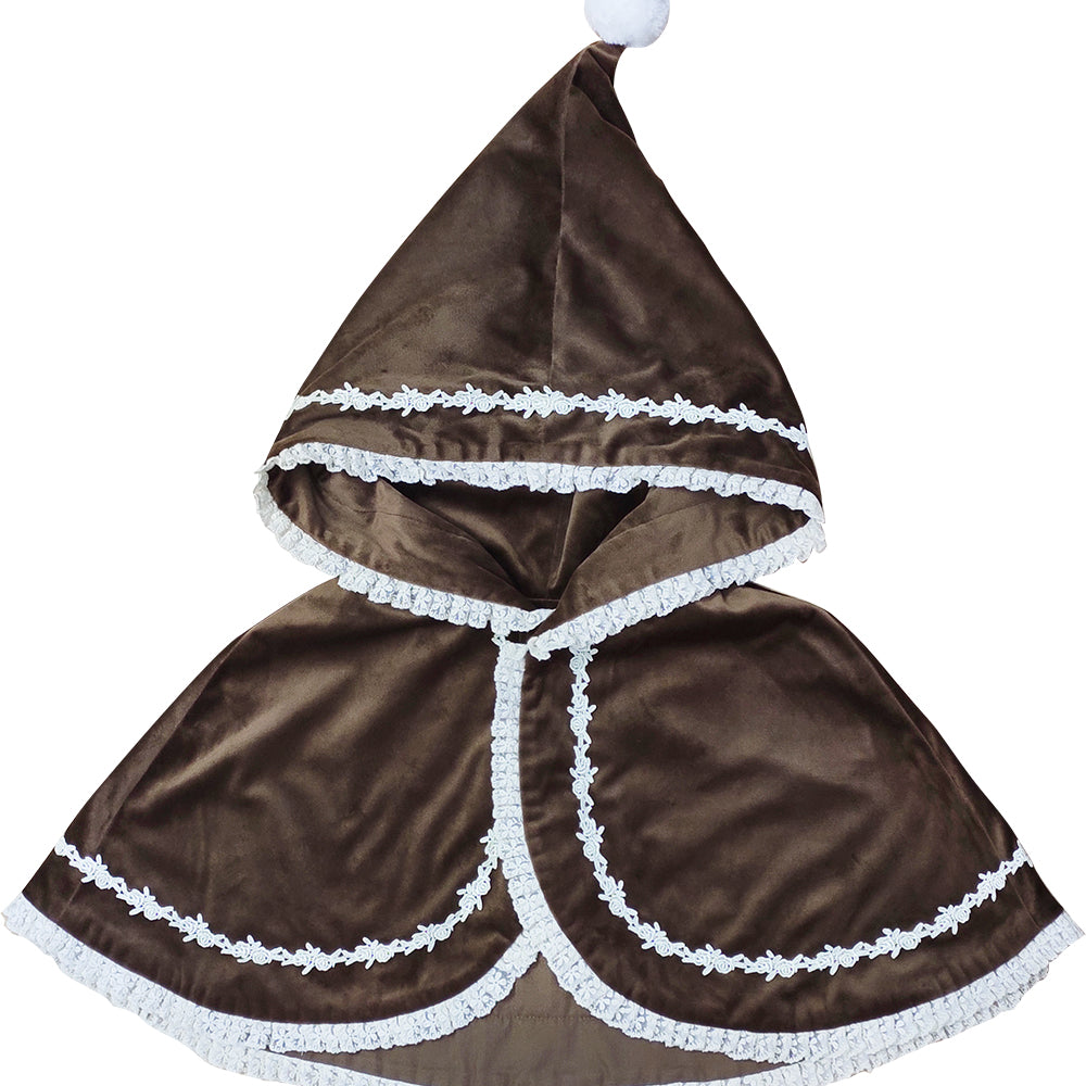 Miss Point - Praise of Abundance - Bavarian Style Lolita Velvet Hooded Cape